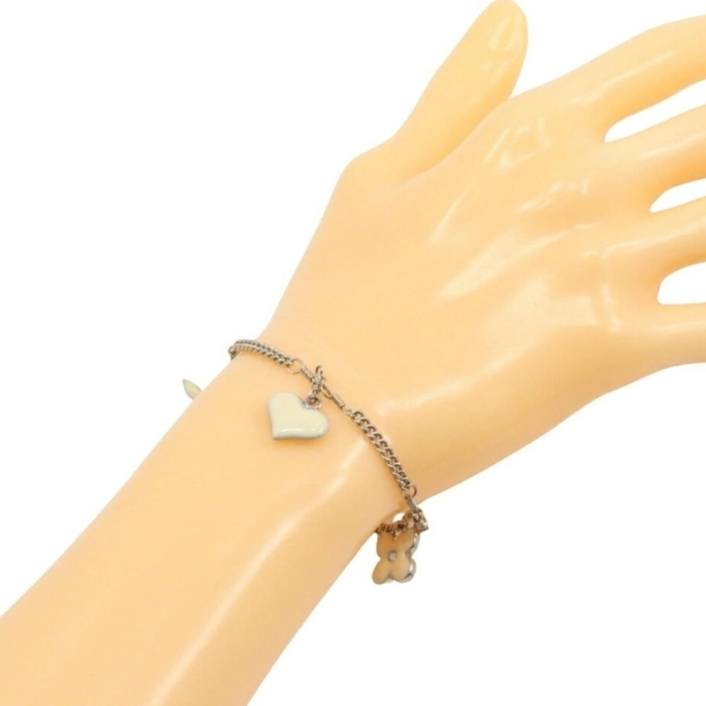 Louis Vuitton Bracelet [With Silver and Cream Charms] - Picture 2 of 6